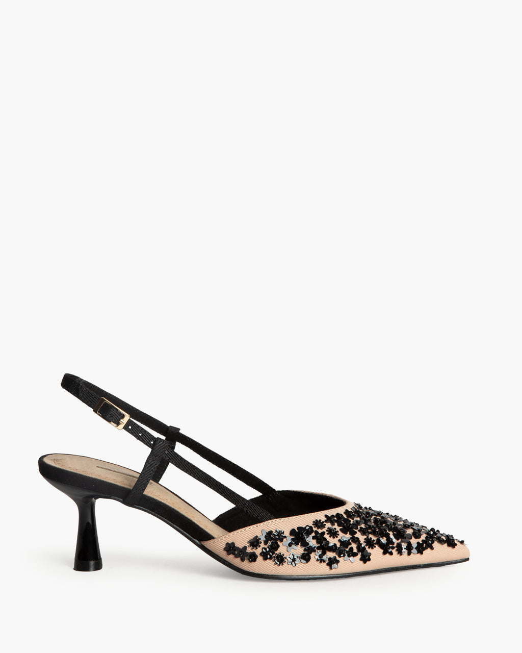 Zapato Nude Negro M5256