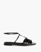 Sandalia Tiras Negro M5445