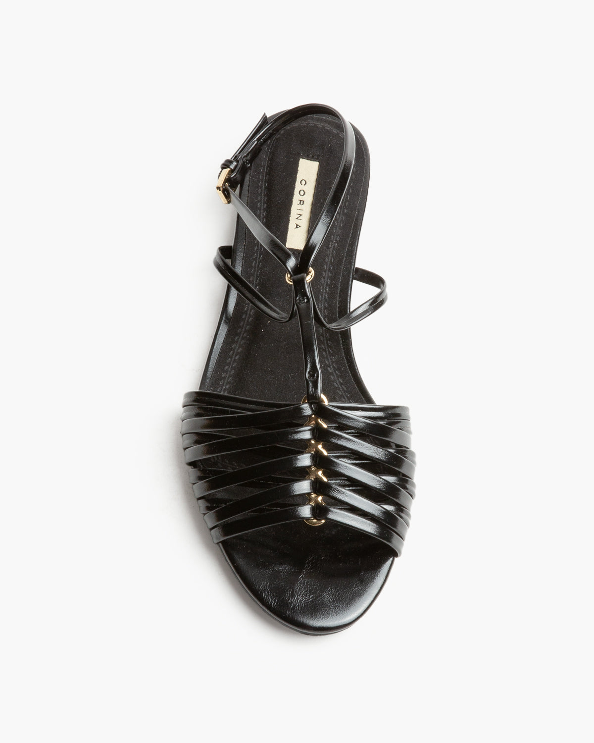 Sandalia Tiras Negro M5445