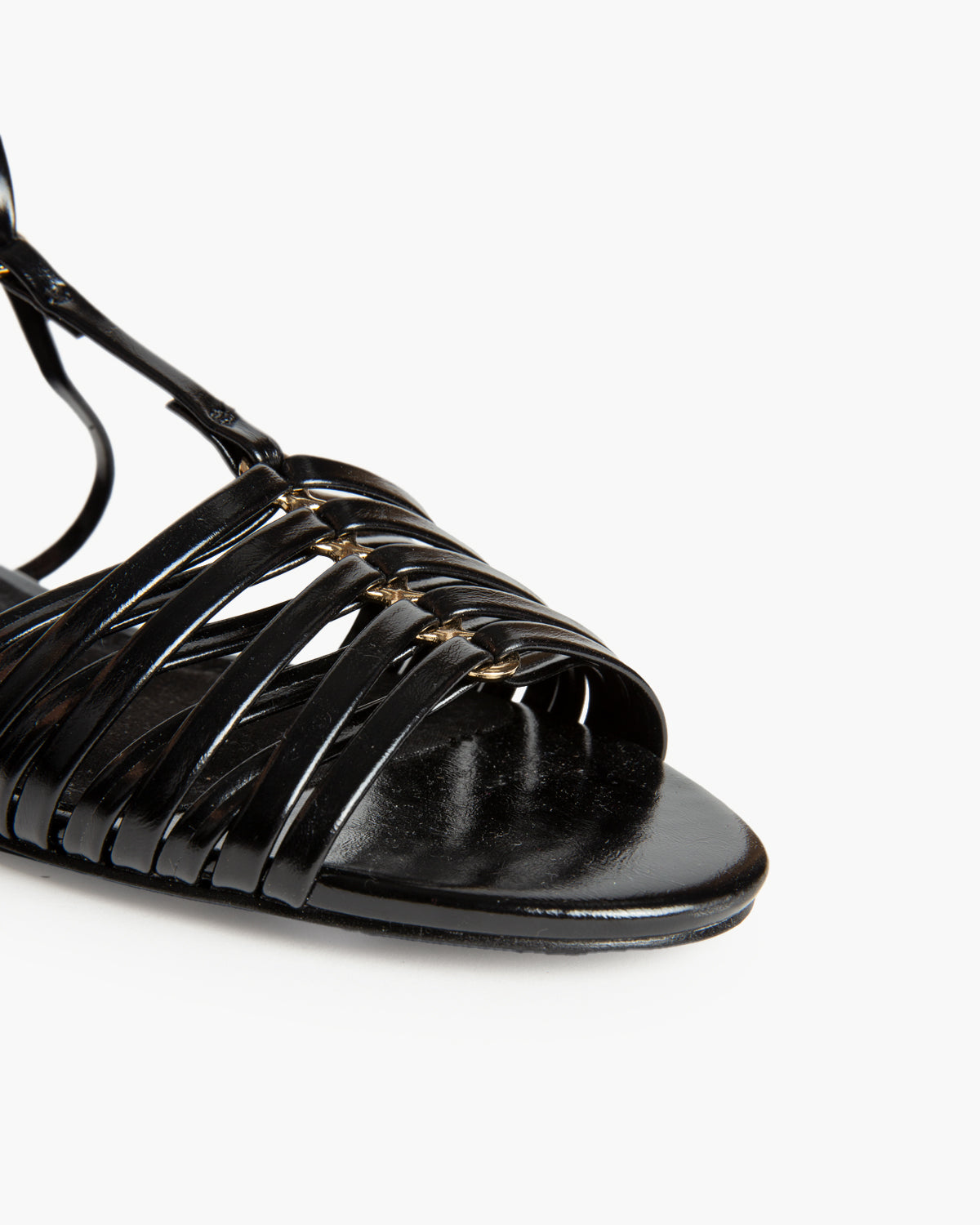 Sandalia Tiras Negro M5445