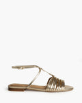 Sandalia Tiras Oro M5445