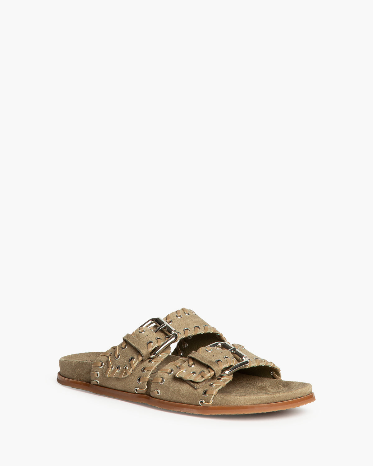 Sandalia Hebillas Kaki M5455
