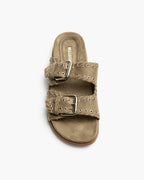 Sandalia Hebillas Kaki M5455