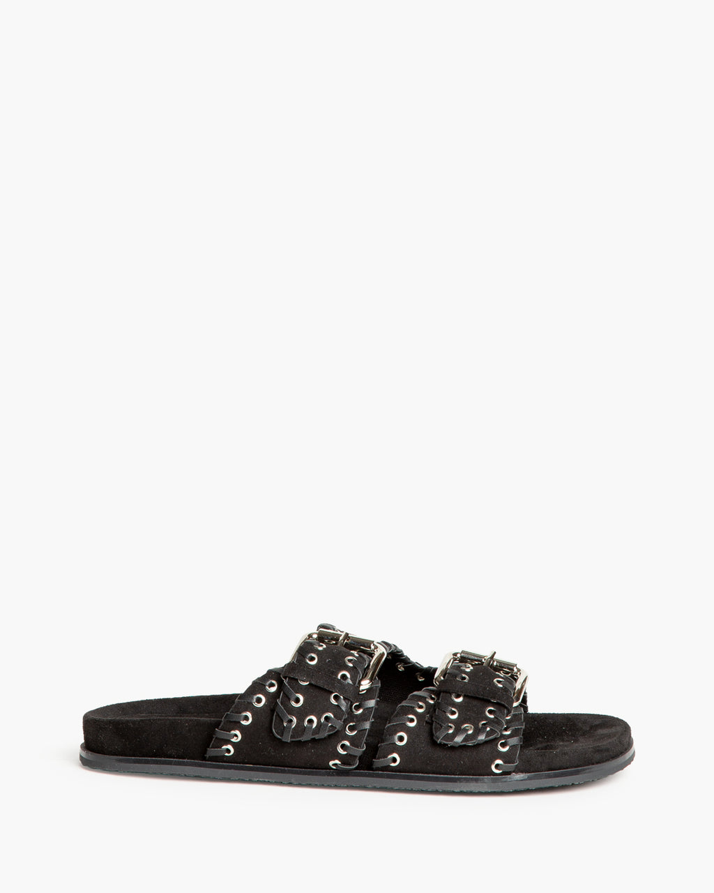 Sandalia Hebillas Negro M5455