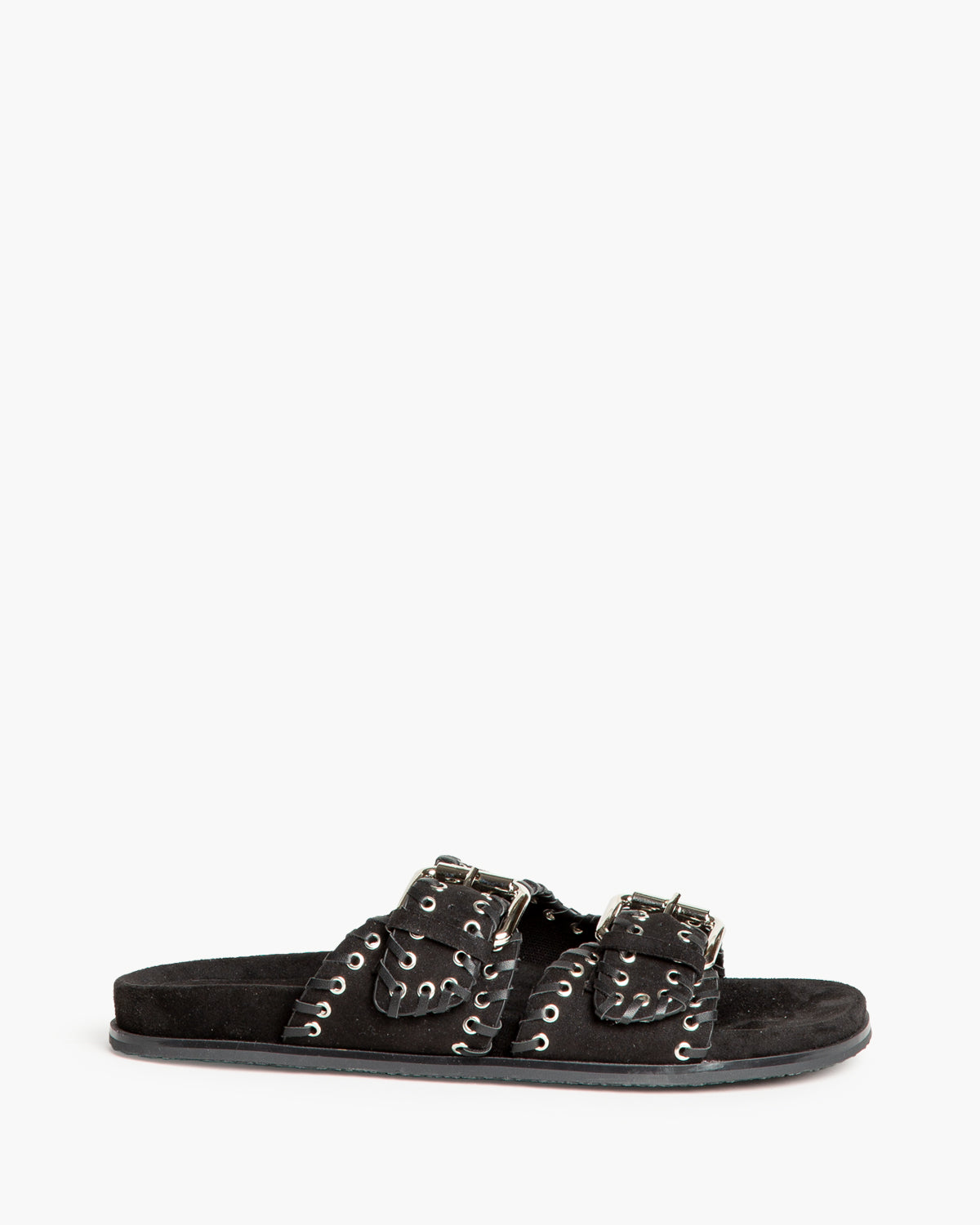 Sandalia Hebillas Negro M5455