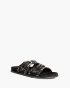 Sandalia Hebillas Negro M5455
