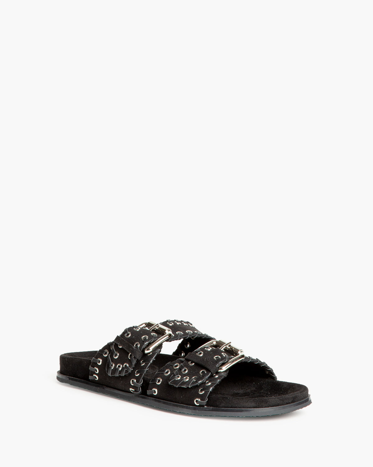 Sandalia Hebillas Negro M5455