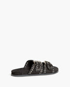 Sandalia Hebillas Negro M5455
