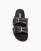Sandalia Hebillas Negro M5455