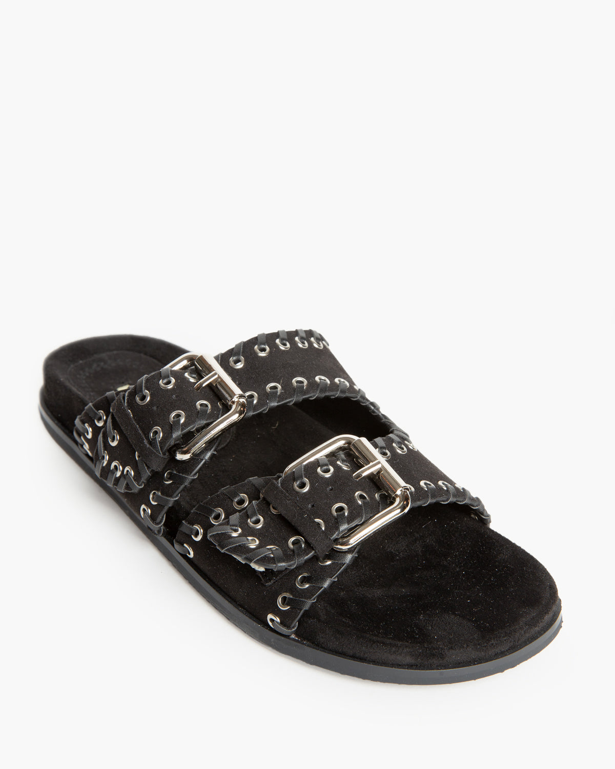 Sandalia Hebillas Negro M5455