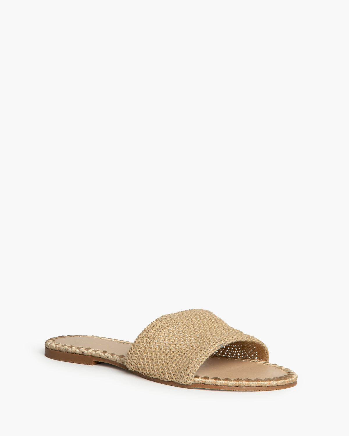 Sandalia Slide Camel M5460