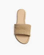 Sandalia Slide Camel M5460