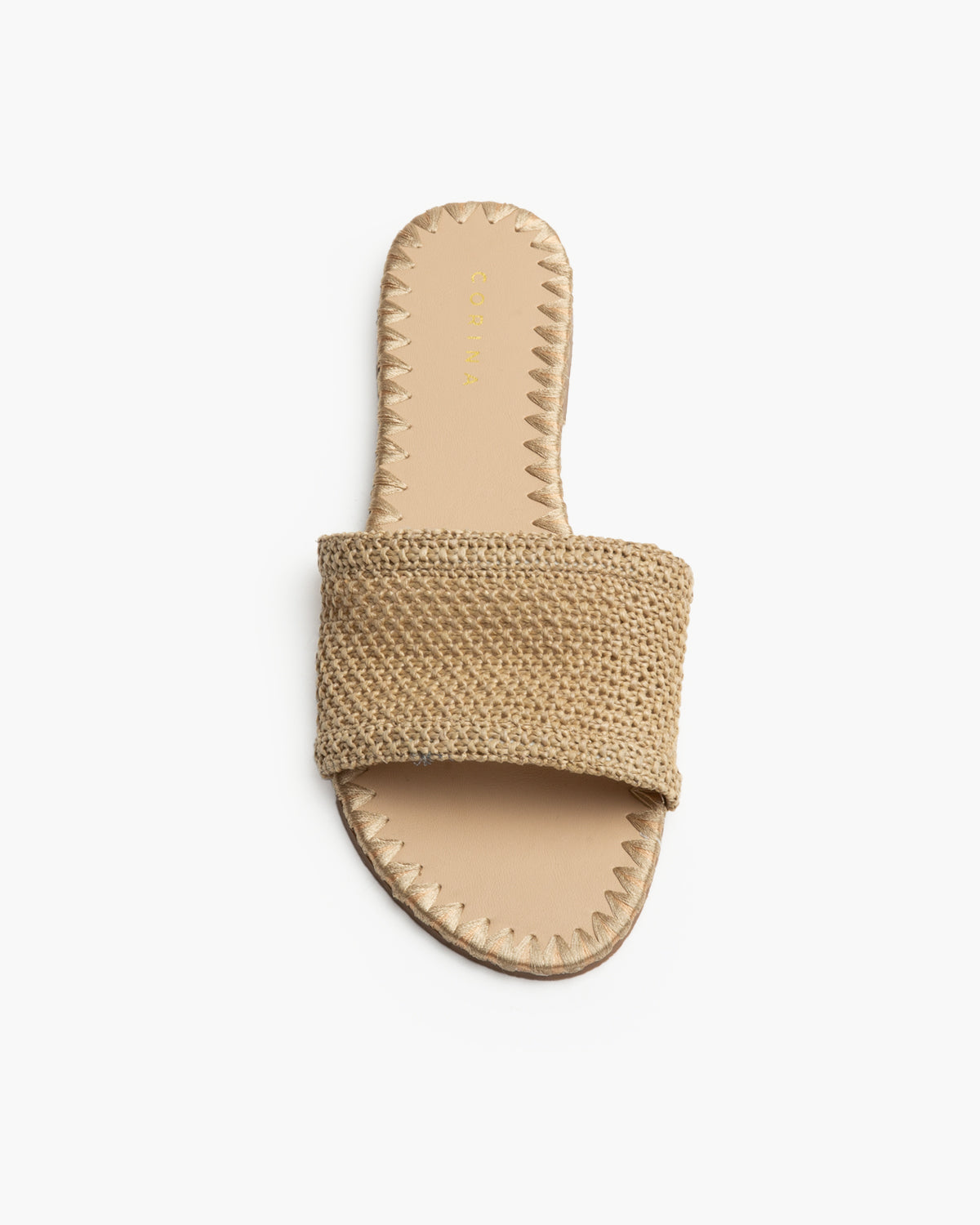 Sandalia Slide Camel M5460