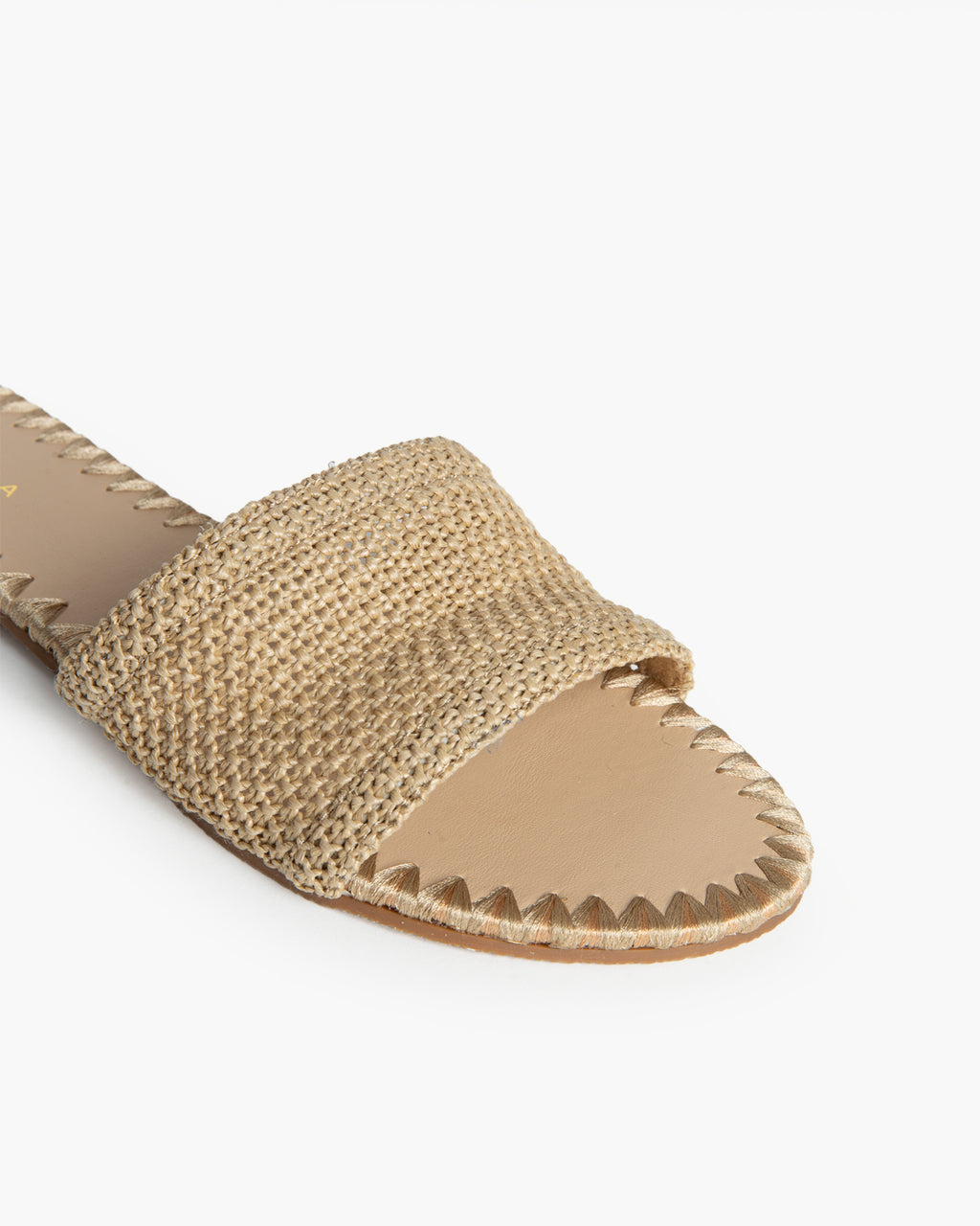 Sandalia Slide Camel M5460