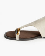 Sandalia Pala Taupe M5480